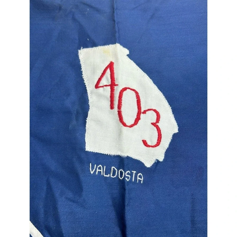 VTG 2 Valdosta Ga Boy Scouts of America BSA Uniform Scarf Bandana Collectible